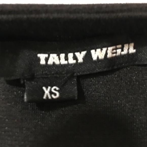 Tally Weijl Bodycon Dress XS Black Cut Out - Picture 6 of 8
